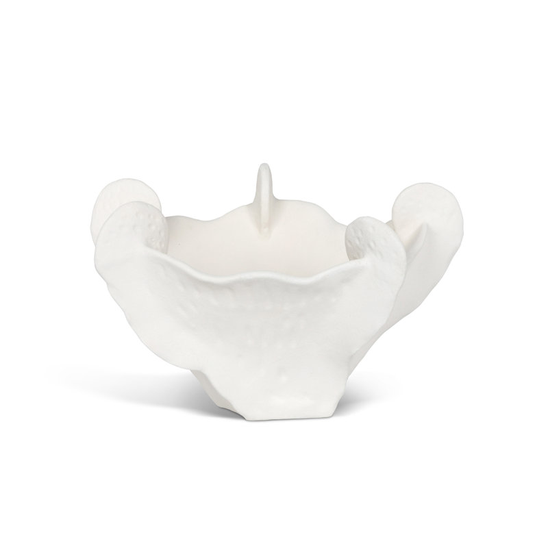 Coral Bowl, Matte White