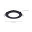 10 Watt LED Direct Wire Downlight 4-Inch CCT Selectable Round Remote Driver Black Finish-572952322