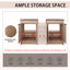 Meuble-lavabo autoportant de 60 po avec lavabo en céramique et armoires de rangement, porte à fermeture douce-110447305-110447307