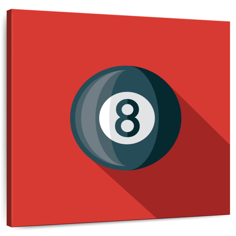Balle de billard Senne, H 10 po x l 10 po