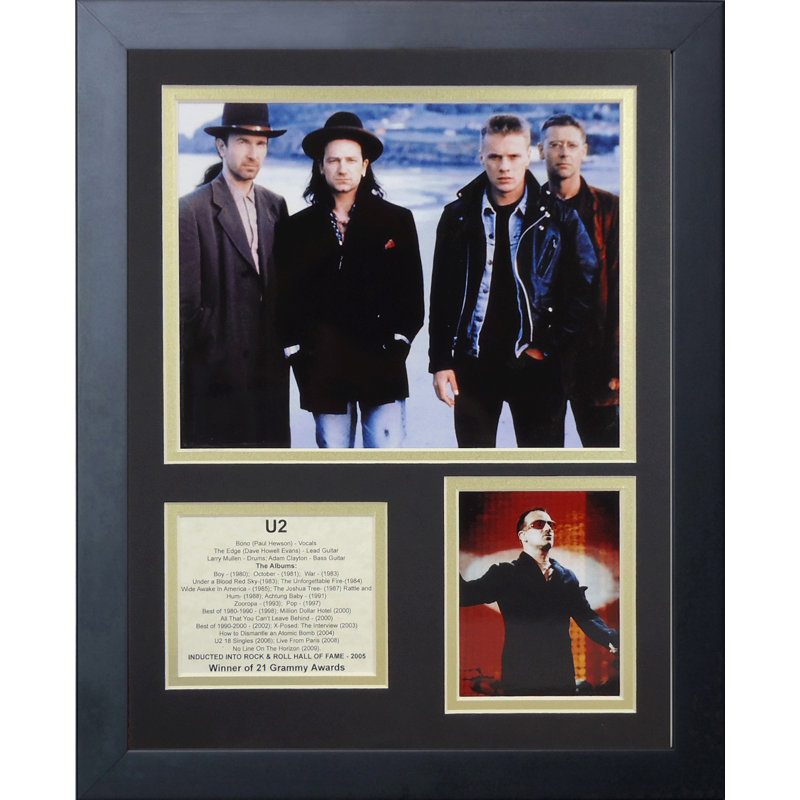 U2 souvenirs encadrée