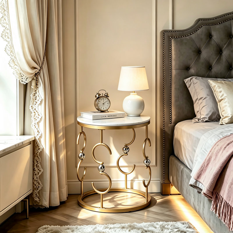 Side Table with Storage