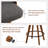 Colley Modern Swivel Linen Counter Stool And Bar Stool-1511405419-1511405416