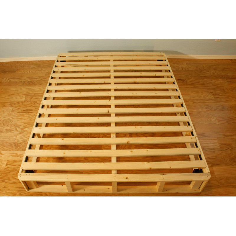 Unwind 13" Platform Bed, Queen, Brown