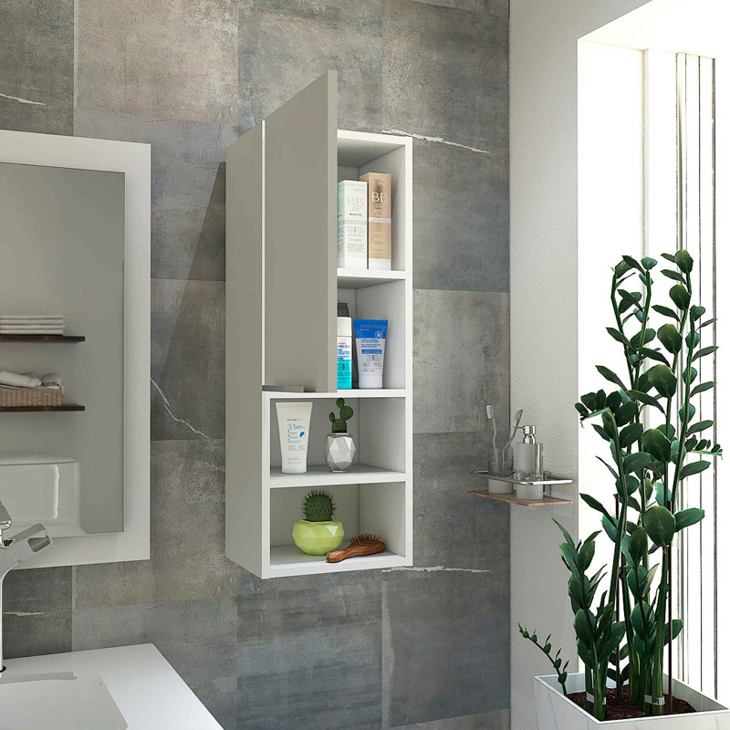 Geneane Freestanding Linen Cabinet