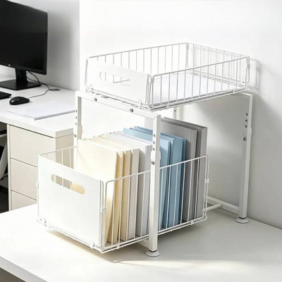 Under Sink Organizer (White)