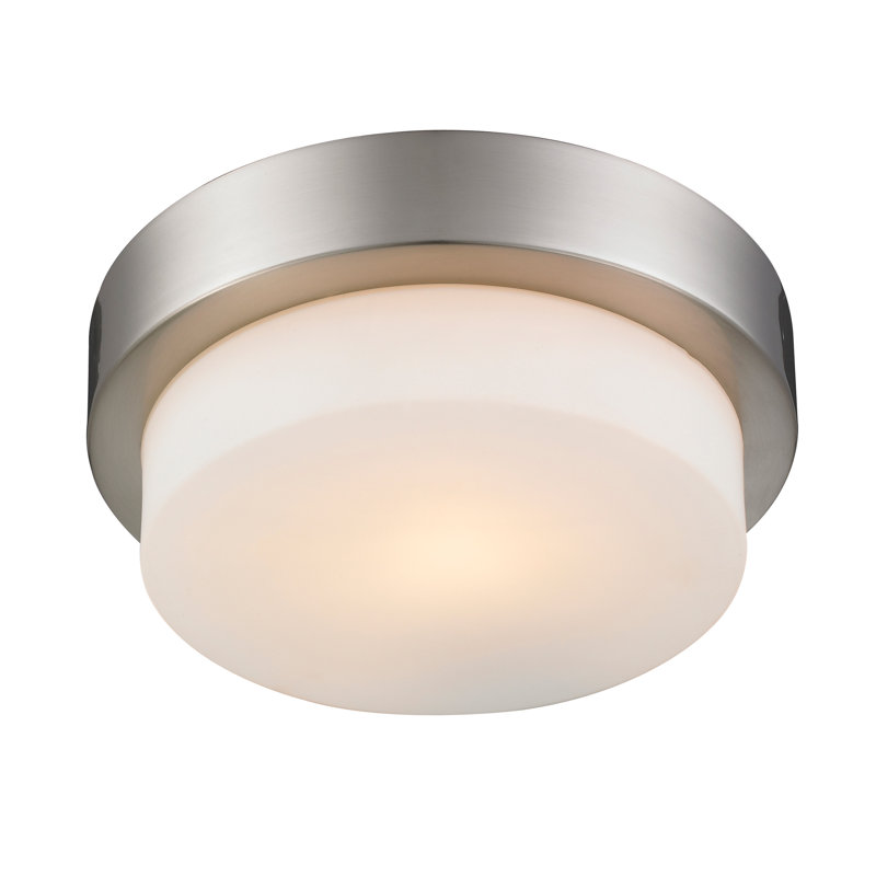 Plafonnier encastré 1 lumière 8,5 po Ayzen, Étain