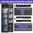 4-5 Gun Safe for Carbine and Pistols Home, Gun Cabinet with Removable Shelf