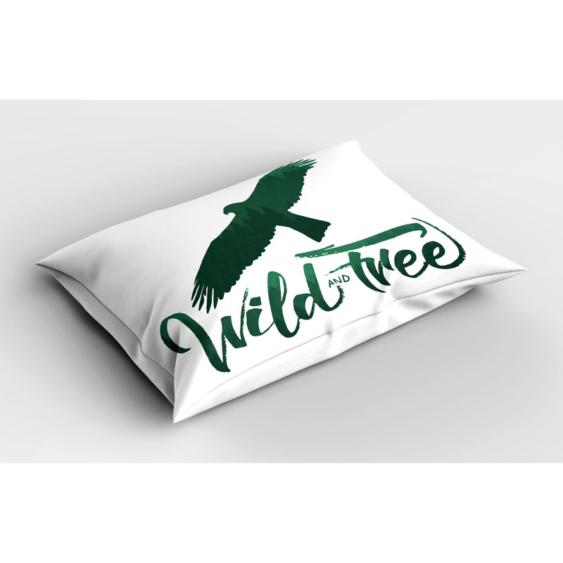 Ensemble de 2 taies décoratives vert et blanc Ambesonne, H 20 po x l 30 po