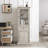 Minimalist Curio Cabinet With Glass Door, Shelves And Drawer,-420209815