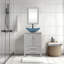 Ensemble de meuble-lavabo simple 24 po Allexus-910538591-910538590-906614420