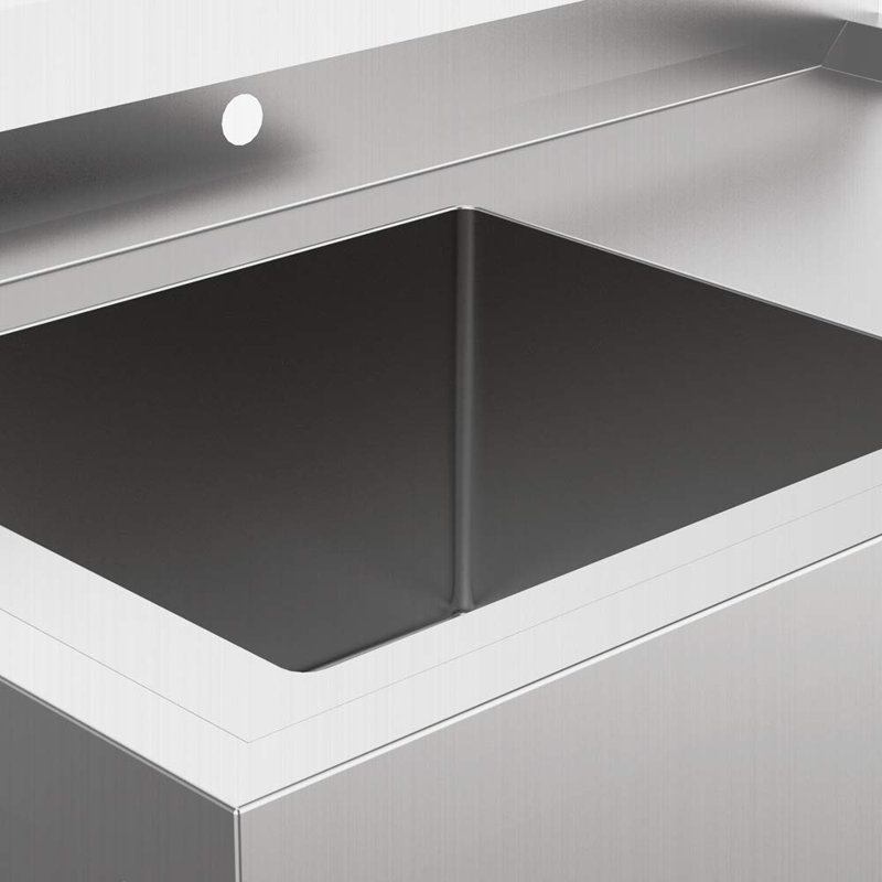 Station de lavage des mains autoportante de L 25 po x l 38,4 po