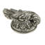 LOUIS XV KNOB IN ANTIQUE NICKEL PLATE