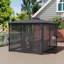 2.7m x 3.6m Metal Pergola