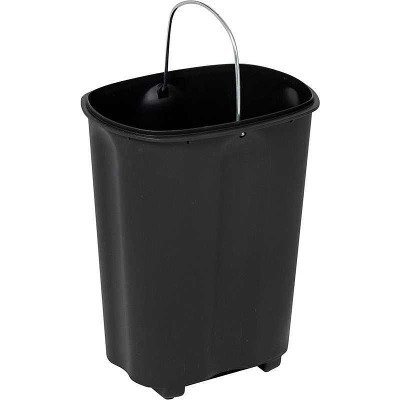 Metal Step On Kitchen Trash Can - 3.2 Gallons