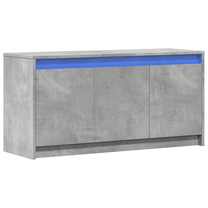 Damariz Unfinished TV Stand for TVs up to 24", Concrete Grey