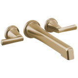 Levoir® Two-Handle Wall Mount Tub Filler - Less Handles