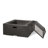 29" Square Fire Pit In Dark Gray - Magnesium Oxide, Wood Burner, Outdoor Comfort Zone, 29.16 In. D X W 17.69 H, 52.99 Lb Fireplace Burning Delight, Enjoyment Area, In.,
