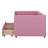 Shanav Twin Size Upholstered Daybed with Ergonomic Design Backrest and 2 Drawers-376948660