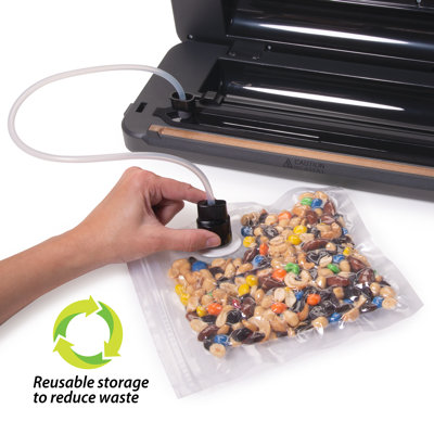 Freshdaddy Vacuum Zipper Bags - Gallon Size