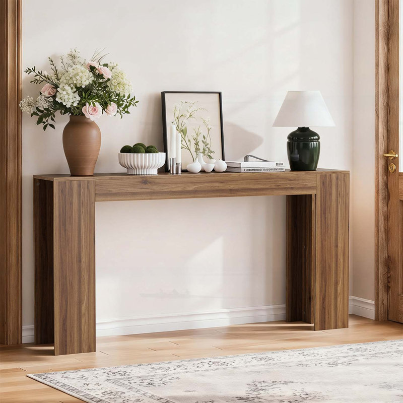 Très grande table d'entrée, Noyer