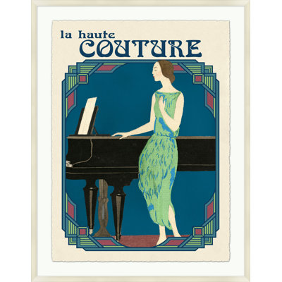 "La Haute Couture" par Lillian August - impression encadrée sur papier