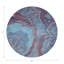 Sous-verres ronds en cuir Agate Lava Vegan-119015181