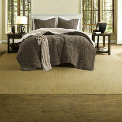 Premium Waffle Knit Bedding Set, Polyester Chenille, Cozy Home Comfort