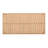 Ebamba 47.24" Modern Coastal 47.24" Acacia Wood Outdoor Coffee Table with Slatted Top and Solid Frame