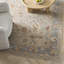 Samarkand 129 Area Rug In Blue / Grey-1339994922