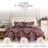 Christmas Carol Oversized Reversible Holiday Bedding lightweight Quilt Set with shams-102534104