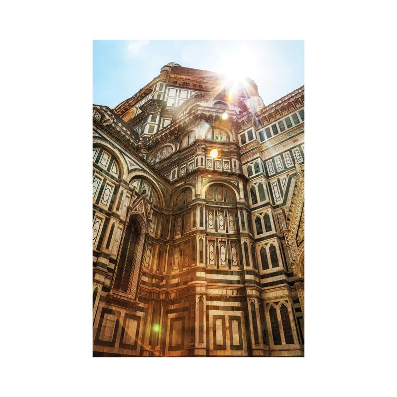 Cattedrale Di Santa Maria Del Fiore in Florence Italy 1 Piece Wrapped Canvas Wall Art, 20.32 cm H x 30.48 cm W