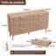 100 cm W Chest of 6 Drawers-1101676620