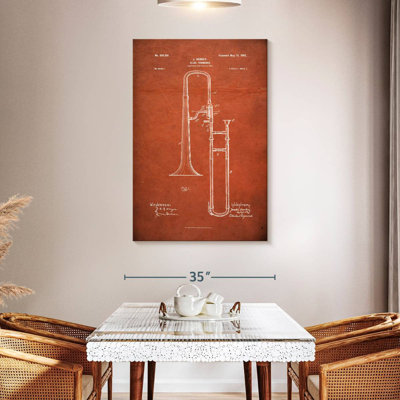Slide Trombone Lachaka orange