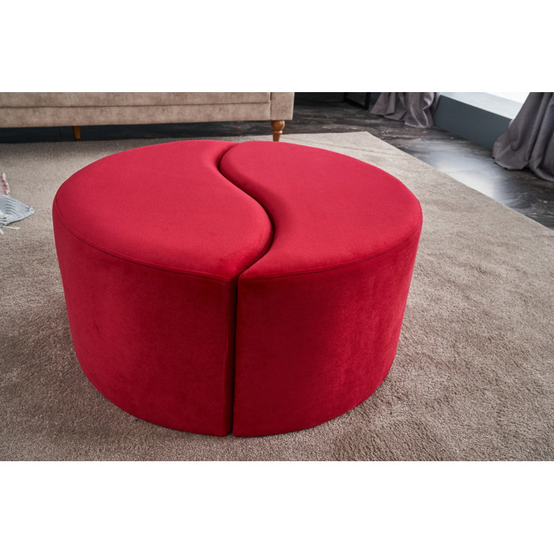 Pouf, Rouge