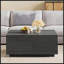 Table basse carrée 33,25 po à 4 tiroirs-1038821048