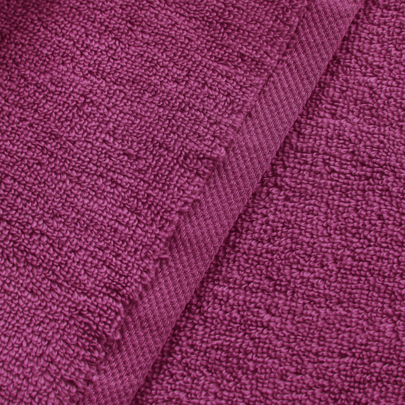 100% Cotton Bath Sheet (Set of 4), Raspberry Radiance
