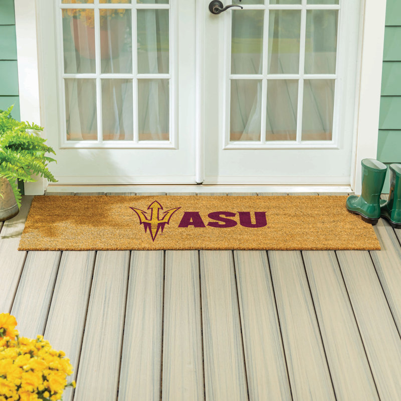 Très grand tapis couleur coco Arizona State University, 60 po x 24 po