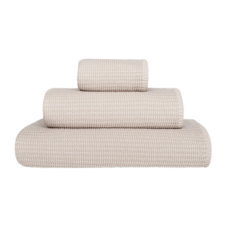 Melody Washcloth, Fog, Fingertip Towel