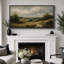 «Rolling Countryside Landscape», impression sur toile encadrée pour décor rustique traditionnel-115271038-115271039