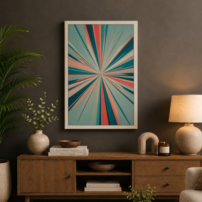 Print, 18x12 - 45.7 x 30.5 cm, Terracotta Border