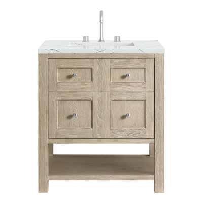 Breckenridge 30'' Single Bathroom Vanity with Top