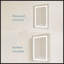 26X20 Inch Bathroom Medicine Cabinet With LED Mirror