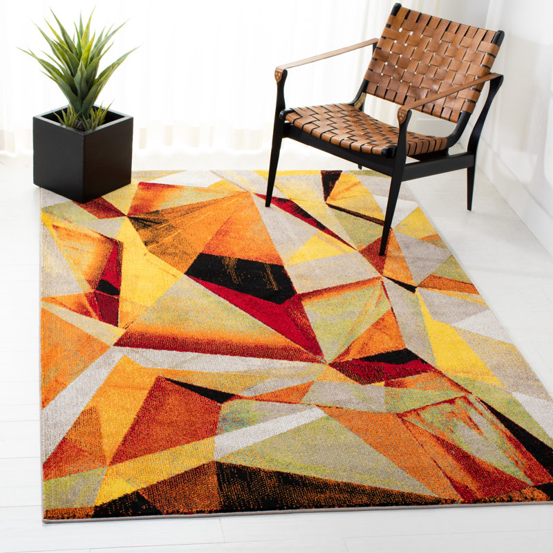 Tapis abstrait Sarya Performance, Rectangle 4 pi x 6 pi