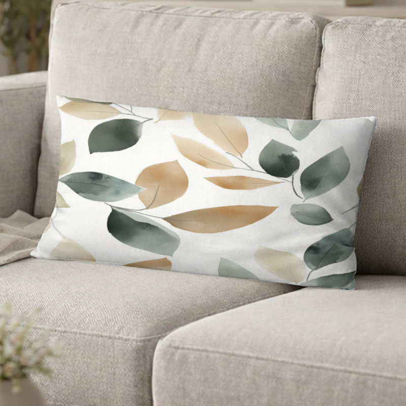 Coussin Floral, H 12 po x l 20 po