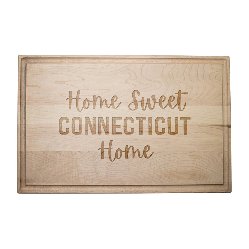 Home Sweet Connecticut Home Cutting Board