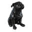 Statue bouledogue en aluminium Nifao