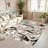 Monaco Series Abrstract Black/Gray/Ivory/Beige Area Rug-100317831