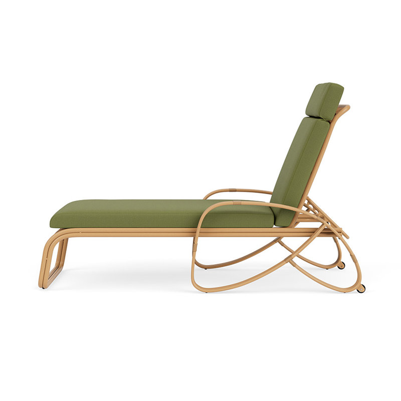 Riviera Outdoor Chaise Lounge, Reflections Grass