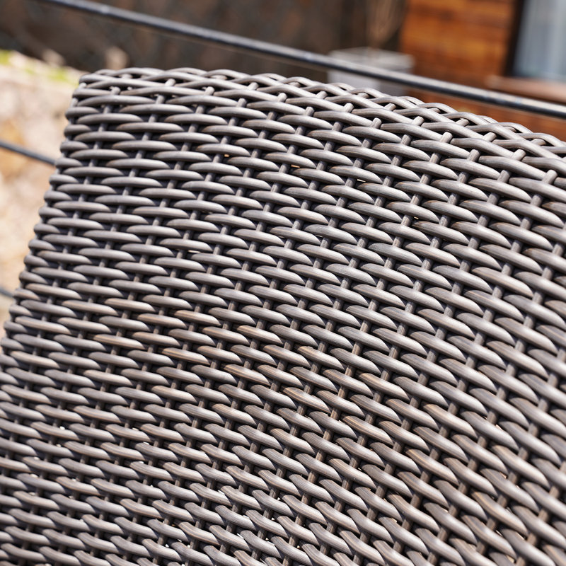Ensemble de conversation à assise profonde et coussins 3 pièces, Gris foncé